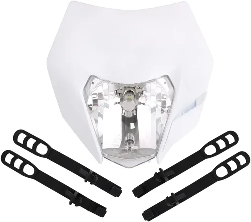 Miniatura 2 de AnXin Faro para Moto de Cross, Faro Universal para Motocicleta para SX SXF XC XCW EXC XCF CRF YZF KLX RMZ TX 50 85 125 150 250 300 350 450 500 525