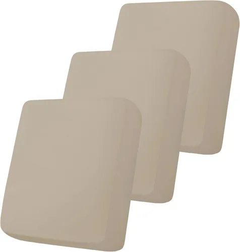 Miniatura 78 de Smiry Fundas de cojín de sofá estampadas, fundas elásticas suaves para sofá, fundas de sofá lavables antideslizantes, protector de muebles para Beige