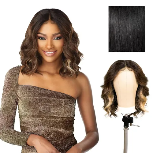Sensationnel Peluca de encaje frontal HD Butta Lace Unit 8 (1)