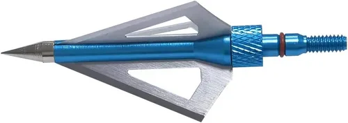 Miniatura 6 de 3 cuchillas de caza de 100/125 granos, cabezas de flecha atornilladas, puntas de flecha compatibles con ballesta y arco compuesto + 1 estuche