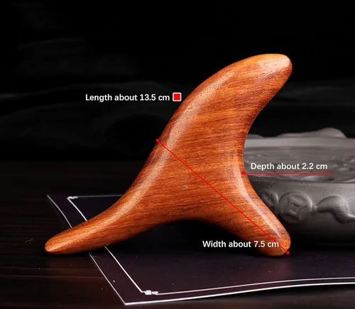 Miniatura 2 de Broman Herramientas de reflexología, herramientas de masaje de terapia de madera, ampliamente utilizadas como masajeador de pies para cabeza
