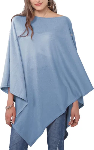 Miniatura 81 de MissShorthair Versatile Women's Shawl Wrap – Soft Knitted Poncho Cape Scarf for Fall Winter