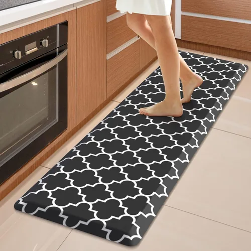 Miniatura 57 de WISELIFE - Tapete antifatiga para piso de 4/5 pulgadas, tapete de cocina antideslizante, impermeable, resistente, ergonómico, cómodo, duradero