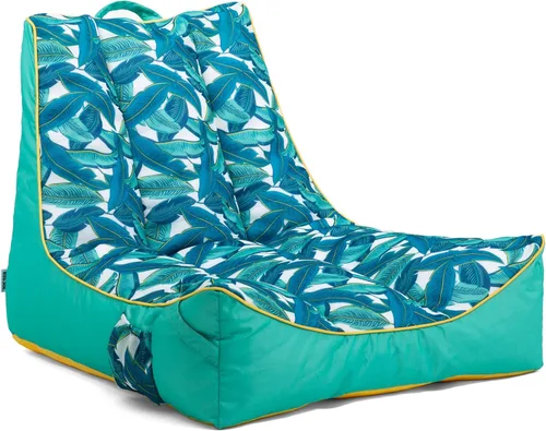 Miniatura 25 de Big Joe Captain's Float - Tumbona para piscina, no necesita inflado, malla de doble cara con rayas náuticas americanas, tela de drenaje rápido, 3