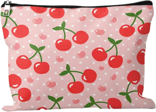 Miniatura 27 de Bolsa de maquillaje para mujer, Corazones de cactus de alpaca