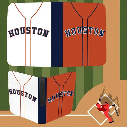 Miniatura 5 de Carpeta de tarjetas de béisbol con mangas, 400 bolsillos, color naranja Houston, carpeta de 3 anillas, organizador de carpetas de almacenamiento