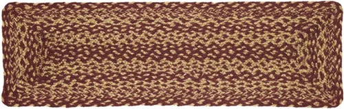 Miniatura 2 de VHC Brands Banda de rodadura de yute color burdeos