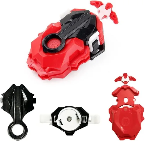 Miniatura 4 de Bey Battling Blade Burst Lanzador y Agarre, B-184 Lanzador de Cuerda de Giro Izquierdo Derecho Agarre Sistema de Capa DB Compatible con Todas