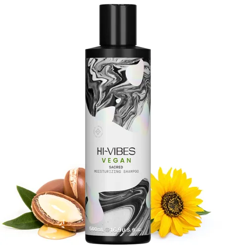 Miniatura 10 de MOEHAIR Hi-Vibes - Champú, acondicionador y suero vegano Juego de champú y acondicionador de aceite de argán con suero antiencrespamiento