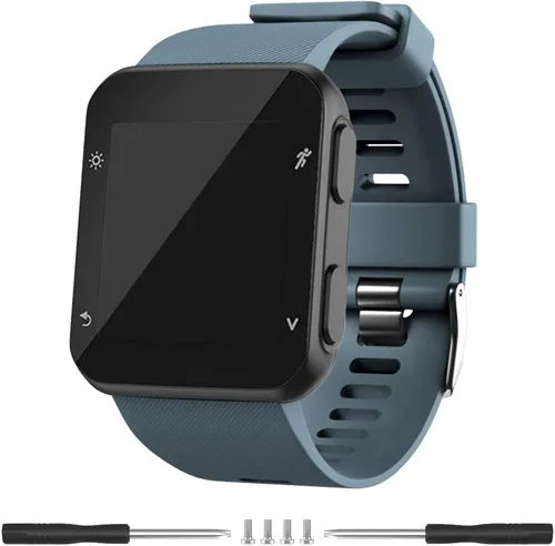 Miniatura 14 de Compatible con la correa Garmin Forerunner 35, bandas de repuesto de silicona Solf para reloj Garmin Forerunner 35