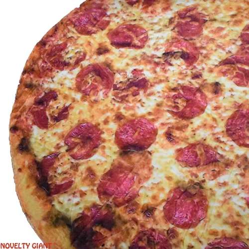 Miniatura 4 de Manta de pizza súper suave de 60 pulgadas, forro polar novedoso para alimentos