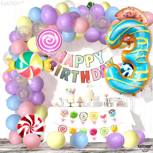 Miniatura 268 de KatchOn, Globo grande azul número 2 de 40 pulgadas Decoraciones de cumpleaños de Baby Shark para niño de 2 años Globo azul número 2 Globo