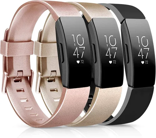 Miniatura 8 de Correas de poliuretano termoplástico (TPU) suave compatibles con Fitbit Inspire HR, Fitbit Inspire, Fitbit Ace 2, pulseras deportivas impermeables