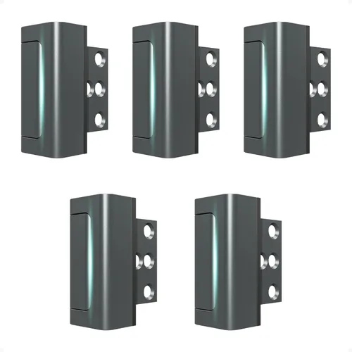 Miniatura 10 de GreaTalent Cerradura de refuerzo de puerta de seguridad para el hogar, a prueba de niños, añade alta seguridad al hogar para evitar entradas