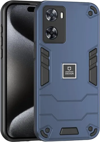 Miniatura 280 de Funda compatible con Huawei Y9 Prime (2019), compatible con Huawei Y9 Prime (2019) 4G STK-L21 2 en 1 [PC duro + TPU], funda de teléfono azul