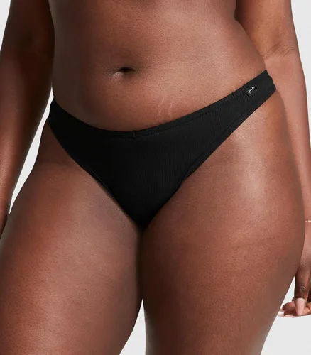 Miniatura 2 de Victoria's Secret Paquete de tangas de algodón rosa, ropa interior para mujer (XS-XXL)