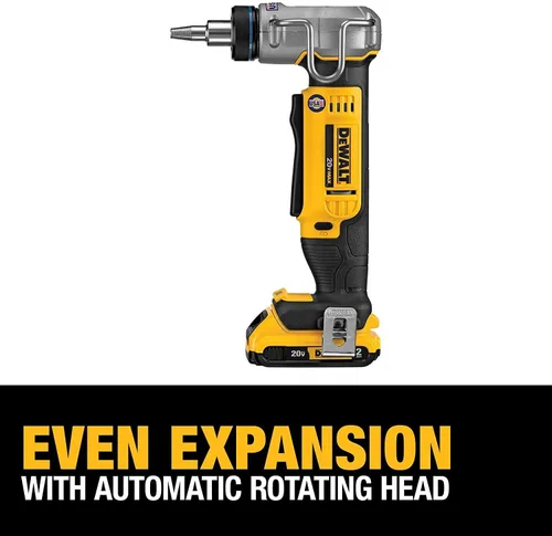 Miniatura 6 de DEWALT Kit de herramienta expandidor PEX 20V MAX*, 1 pulgada (DCE400D2)