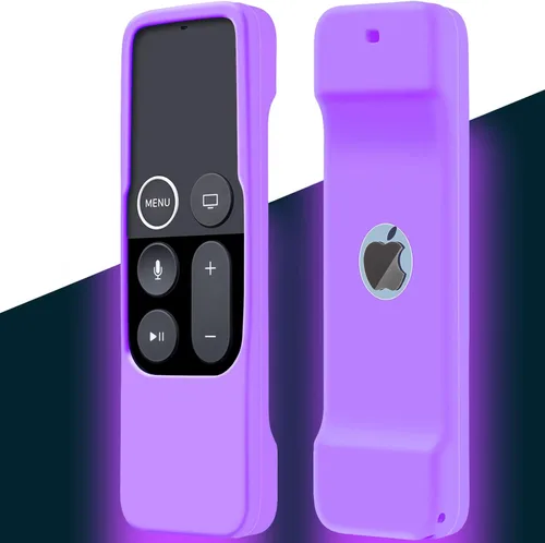 Miniatura 12 de Funda compatible con Apple TV 4K/4ª generación Remoto Peso Ligero Antigolpes Cubierta de Silicona para Controlador para Apple TV Siri Remote