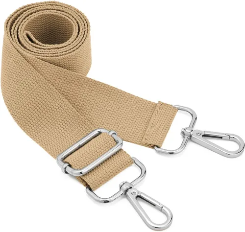 Miniatura 21 de Correa de Bolso de Hombro Ancha de Repuesto Ajustable Cinturón de Lona Bolso Cruzado Bolso de Mano