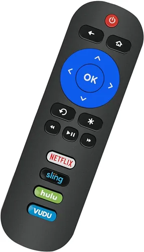 Miniatura 2 de Control remoto compatible con todos los controles remotos ONN Roku TV con Netflix, Sling, VUDU y Hulu