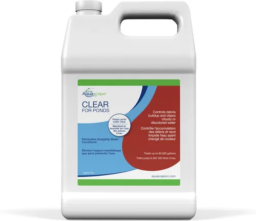 Miniatura 9 de Aquascape Tratamiento de agua transparente para estanques de koi y peces, mezcla de clarificadores para limpiar el agua turbia o descolorida
