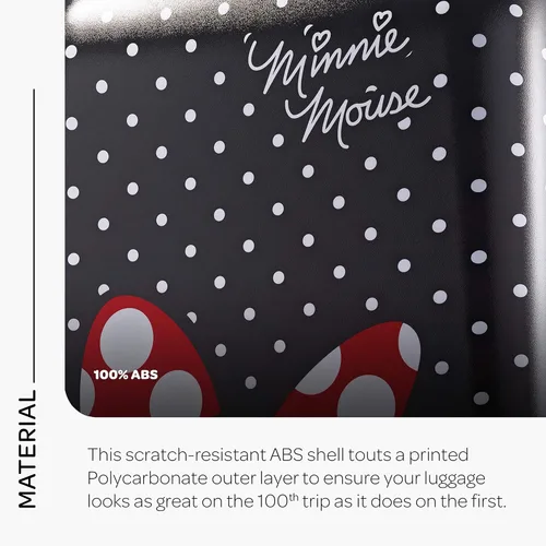 Miniatura 5 de AMERICAN TOURISTER Disney - Equipaje rígido con spinners Arco rojo de Minnie Mouse Equipaje duro con spinners de Disney