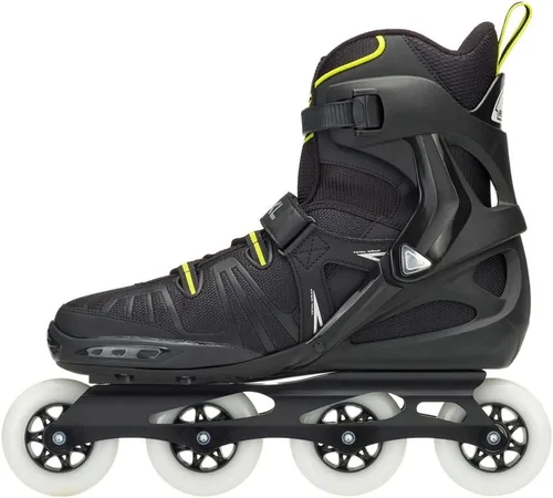 Miniatura 4 de Rollerblade RB XL - Patines en línea para hombre, color negro y lima, patines en línea de alto rendimiento