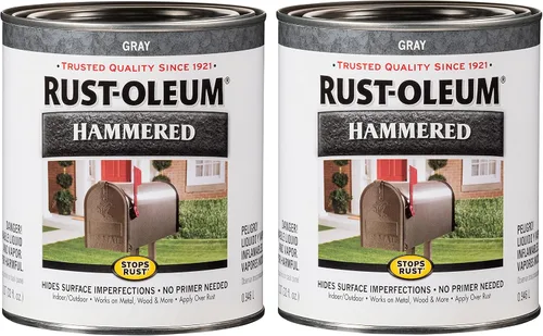 Miniatura 9 de Pintura para acabado de metal Rust-Oleum Hammered, 1 cuarto de galón, 7215502