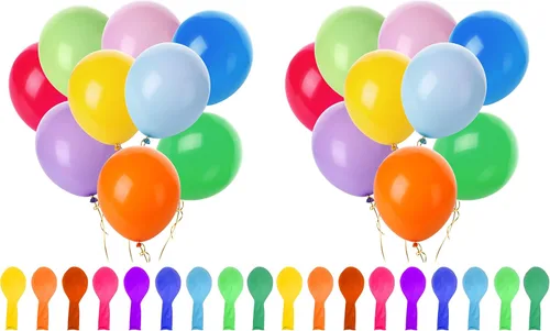 Miniatura 28 de Mr. Pen - Globos, 12 pulgadas, paquete de 54, negro, globos de fiesta