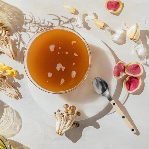 Miniatura 9 de Polvo de Caldo de Hueso de Pollo 24K de Kroma - Paquete de 7, 7 Porciones – Caldo de Hueso Orgánico Rico en Proteínas – Caldos Instantáneos