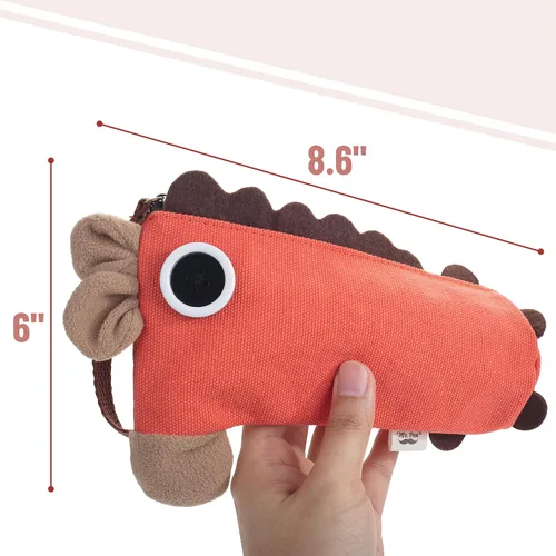 Miniatura 2 de Mr. Pen - Estuche para lápices de pie, bolsa de lápices de animales, burro rojo, estuche para lápices para niños, bonita bolsa para lápices