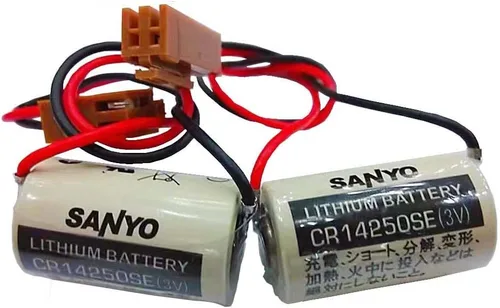 Miniatura 4 de (10 piezas) CR14250SE 3V PLC batería de litio para fuente de alimentación de respaldo SANYO AB 1747-BA