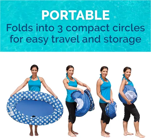 Miniatura 6 de SwimWays Paddle Paws - Balsa flotante para perros, grande (65 libras y más)