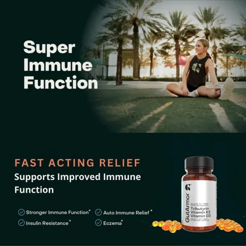 Miniatura 6 de Salud intestinal y cardíaca + apoyo inmunológico 1 mes de suministro 30 cápsulas de gel suave butirato puro de 350 mg y vitamina D3 2000 IU