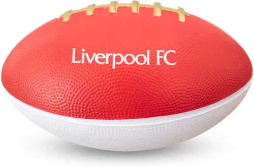 Miniatura 2 de Hy-Pro Liverpool F.C. - Mini fútbol americano de espuma con licencia oficial Espuma, suave, para jugar en interiores y exteriores, adultos, niños