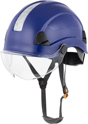 Miniatura 22 de Casco Protector Defender Safety H1 con Visera ANSI Z89.1 Blanco