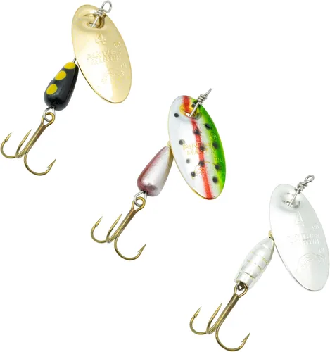 Miniatura 14 de Panther Martin Señuelos de pesca 3-Pack El mejor atrapapescados de todos los tiempos Señuelos giratorios mundialmente famosos en kit de valor