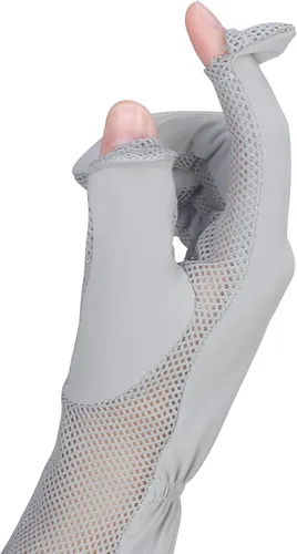 Miniatura 3 de Guantes de protección solar para mujer, M, Gris