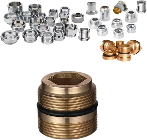 Miniatura 15 de Adaptador de grifo, accesorio de manguera de fregadero para grifo, grifo de extensión adecuado para conectar fregadero, cocina, baño, grifo