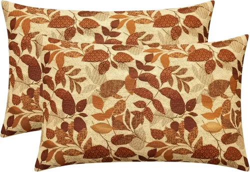Miniatura 99 de RSH DECOR: Sunbrella - Juego de 4 almohadas lumbares, 20 x 12 pulgadas, tela de rendimiento resistente al agua y a la decoloración, fundas