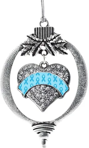 Miniatura 89 de Inspired Silver - Adorno con dije de hermana gemela - Adornos navideños de plata con circonitas cúbicas