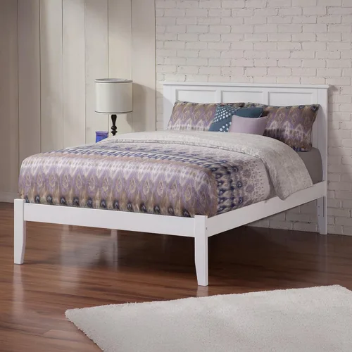 Miniatura 10 de Atlantic Furniture AR8621001 Madison - Cama de plataforma con tabla de pie abierto, tamaño individual, color espresso