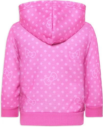 Miniatura 6 de Hello Kitty Sudadera con capucha y cremallera para niñas, para bebés, niños pequeños y niños pequeños