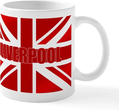 Miniatura 69 de CafePress Born American, British By Hea Taza de café de cerámica de 11 oz (11.0 fl oz)
