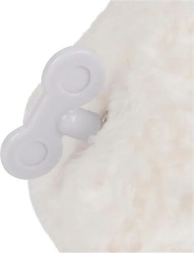 Miniatura 5 de GUND Baby Lena Lamb Keywind - Peluche musical, reproduce canciones de cuna de Brahms, juguete sensorial para bebés de 10 meses en adelante, blanco