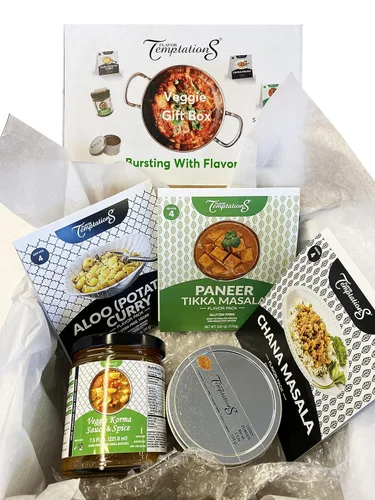 Miniatura 7 de Set de regalo de mezclas de especias indias artesanales de Flavor Temptations Orgánico, sin gluten, no transgénico, sin sal Garam Masala, curry