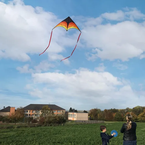 Miniatura 4 de Large Single Line Beach Kite for Adults,Easy to Fly Kites for Kids Age 4-12