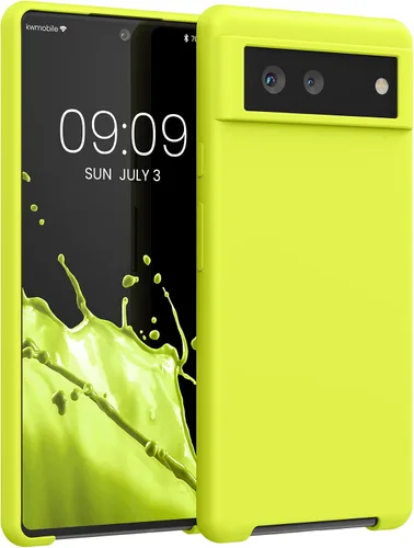 Miniatura 231 de kwmobile Funda Compatible con Google Pixel 6 Pro - Funda de Teléfono de Silicona TPU con Acabado Suave - Azul Caribe