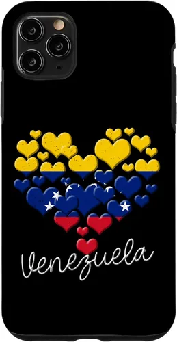 Miniatura 13 de Funda para iPhone 17 con diseño de corazón hispano con bandera venezolana con orgullo de Venezuela