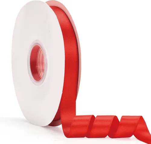Miniatura 31 de Cinta de satén de doble cara verde manzana de 1-1/2 pulgadas x 50 yardas, cinta de color sólido de alta densidad, ideal para manualidades, envoltura